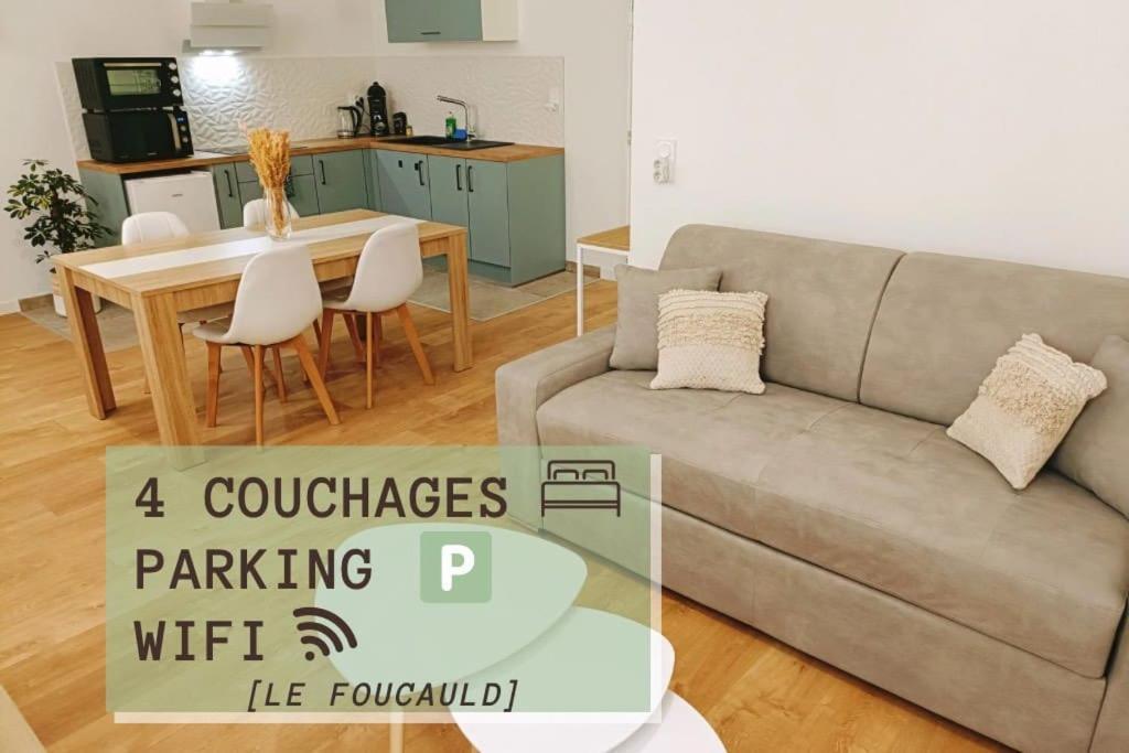 Le Foucauld 4 Canapes, Parking, Wifi Apartment Lourdes Exterior photo